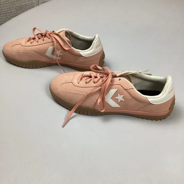 Converse Run Star Trainer Pink Suede Low Top Men Size 7.5 Women Size 9 New with tag - Image 4