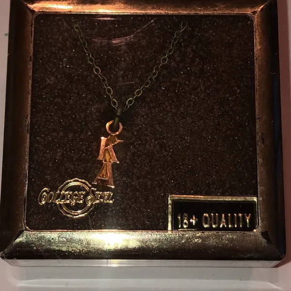 Kappa Alpha Lavaliere Charm Dainty Vintage Sorority Pendant Necklace - Image 2