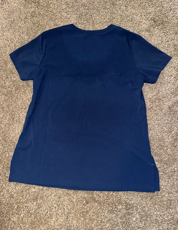 Scrub Top Blue - Image 4