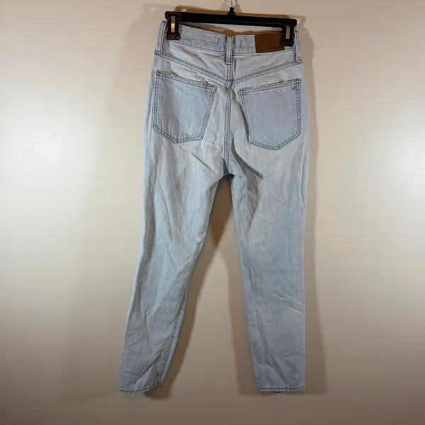 Madewell The Perfect Vintage Jean Womens 24 Light Wash Blue Denim Distressed - Image 6