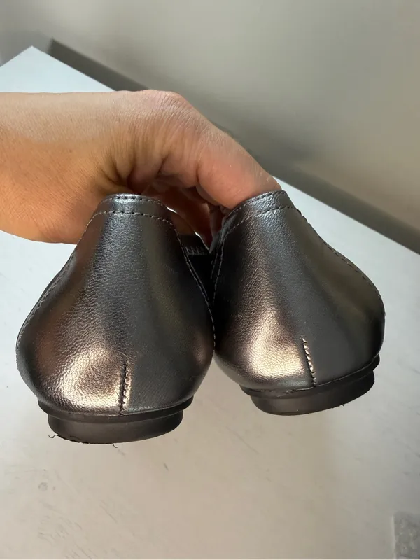 Vionic Spark Caroll Classic Ballet Flat Metallic Women’s Shoes Size 7 - Image 5