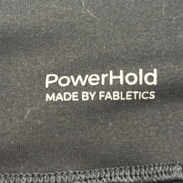 Fabletics PowerHold High Waisted Compression Leggings Black 7/8 Length Womens - Image 10