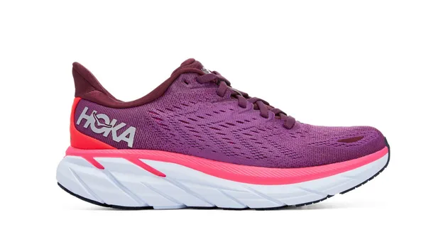 Purple Hoka Clifton 8 Running Shoes - Image 2