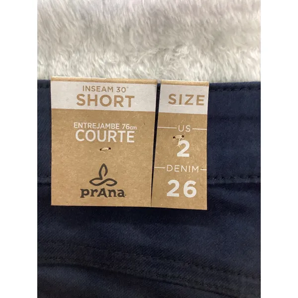 Prana Kayla High Rise Jean Indie Blue Womens 2 Short Organic Cotton Stretch Pant - Image 4