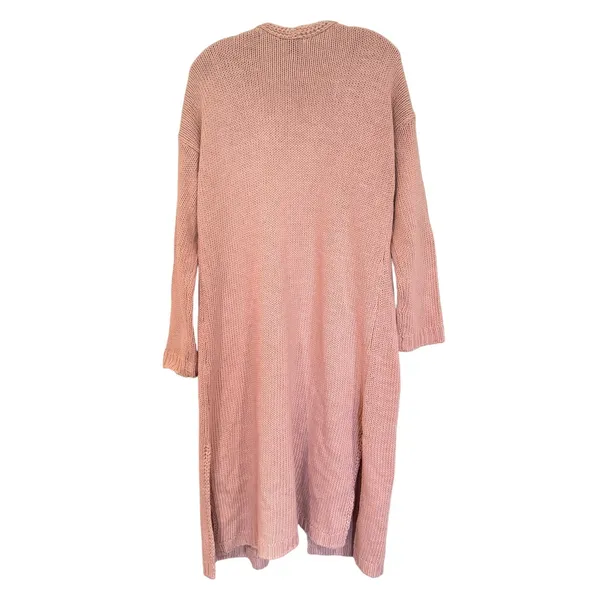 Show Me Your Mumu Bader Cardigan Petal Knit Women's‎ Small Pale Pink Boho Hippie - Image 6