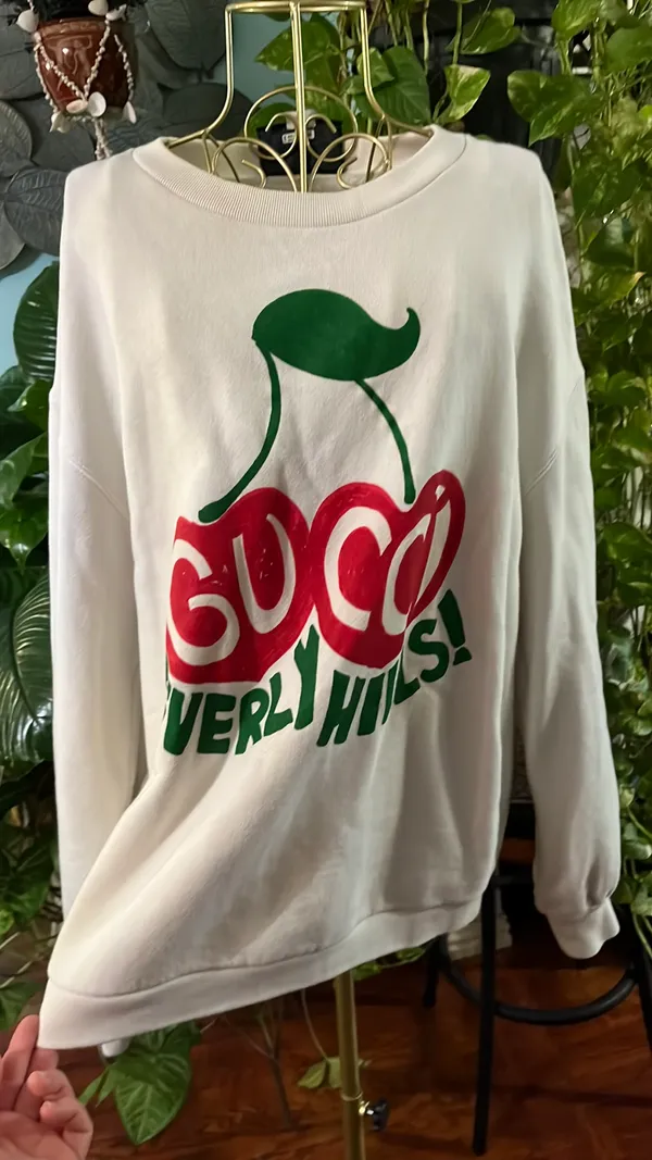 Gucci Beverly Hills Cherries pullover sweatshirt  - Image 11