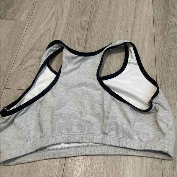 Fruit of the Loom Light Gray Sports Bra - Image 3