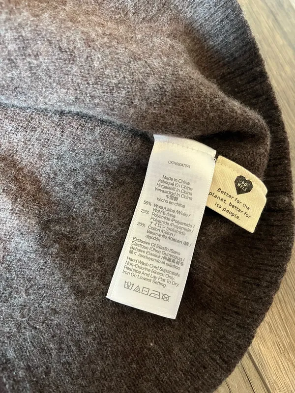 Madewell Upton Cardigan Sweater in Heather Molasses - Image 7