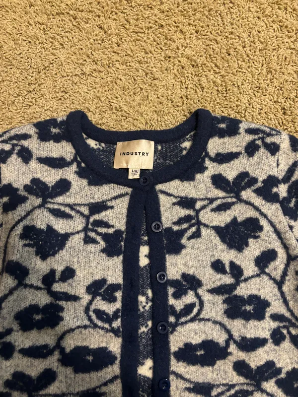 Floral Cardigan Multi Size L - Image 2
