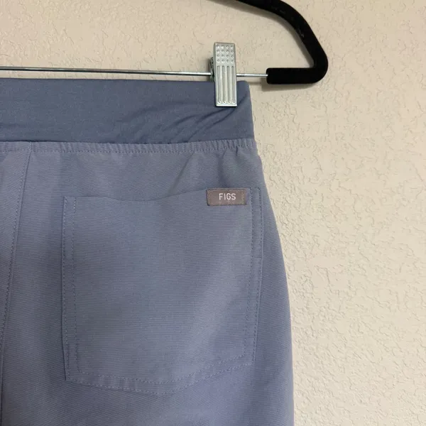 FIGS Zamora Jogger Scrub Pants Blue XXS Technical Collection Healthcare Uniform - Image 4