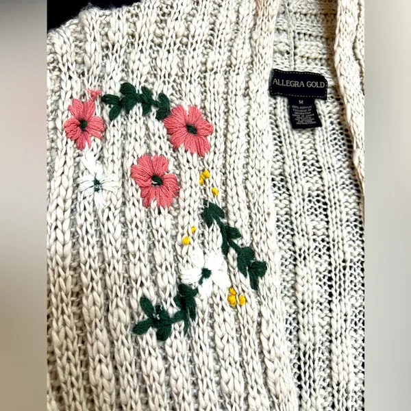 Long Sleeve Knit Cardigan - Image 5