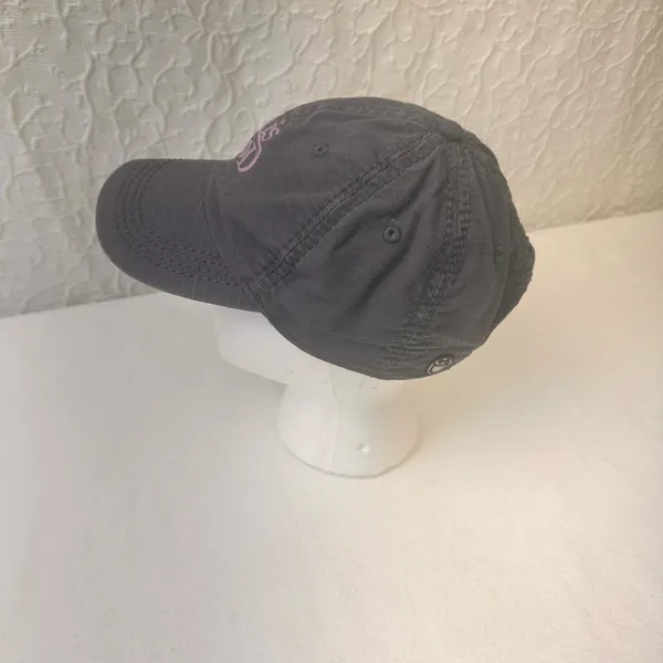 Life Is Good Hat One Size Gray Women's Baseball Cap Embroidered Lightweight - Image 5