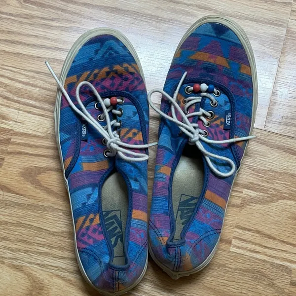 Vans Multi-Color Lace Up Shoes - Image 6