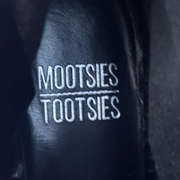 Mootsie Tootsie Boots Women's Size 8M Mid Calf Square Toe Block Heel Side‎ Zip - Image 9