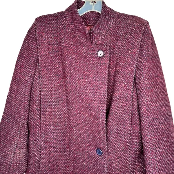 Vintage‎ Bonders Long Wool Coat Size M - Image 2