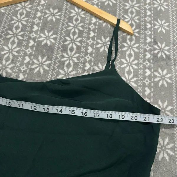 NWT‎ City Chic Shimmer Slip Dress In Jade Green Size 14 - Image 10
