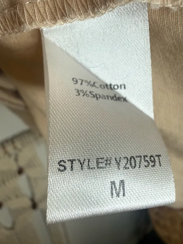 Tuckernuck X Pomander Place Dress Khaki Claiborne Shift ruffle Snap Buttons tan - Image 5