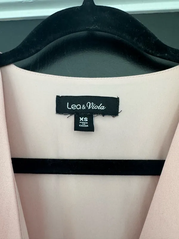Lea & Viola Pink mini ruffle dress - Image 3