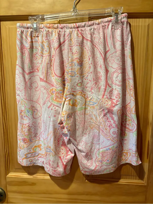 Lauren by Ralph Lauren Pink Paisley Pajama Set women’s size M - Image 5