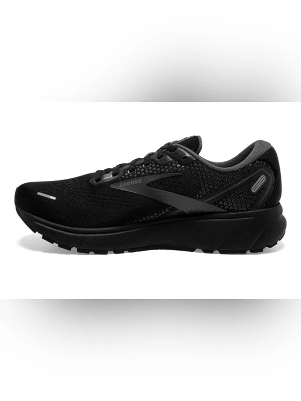 NWOB Women's Brooks Ghost 14 all black running shoes size 6.5 wide (D) - Image 3