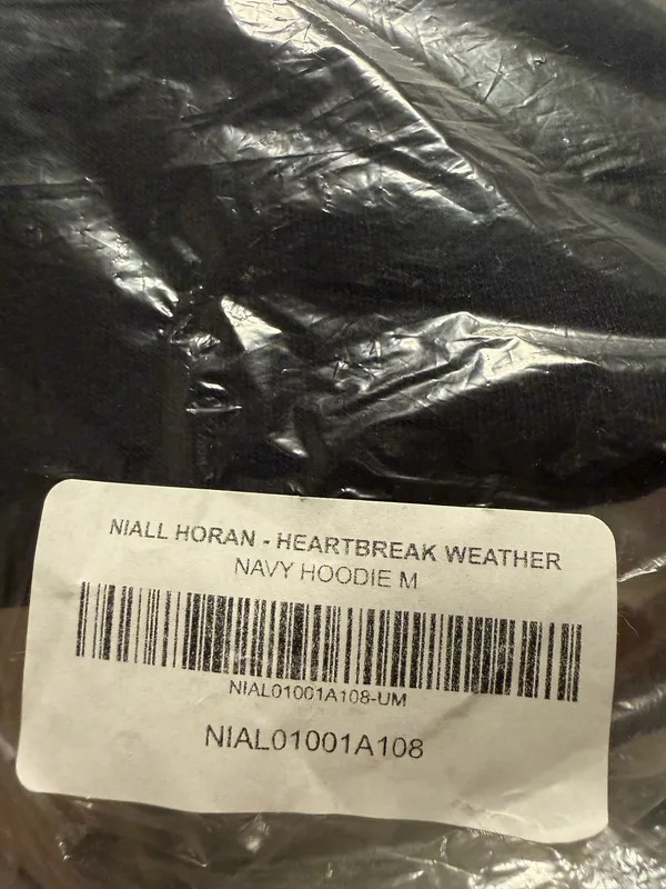 Navy Heartbreak Weather Niall Horan Hoodie - Image 3