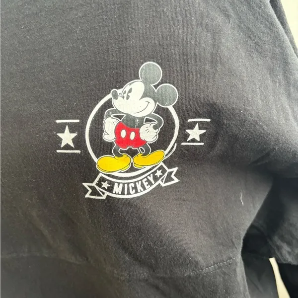 Disney Mickey Mouse Spirit Jersey medium‎ vacation beach travel oversized - Image 2