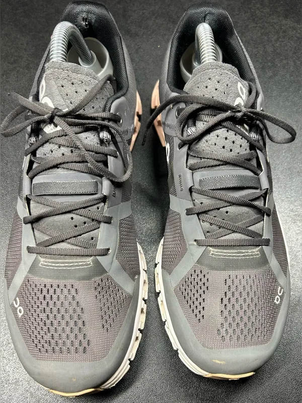 On Cloud Women’s Size 9.5 Cloudflow Rock Rose Gray Running Shoes - Image 3