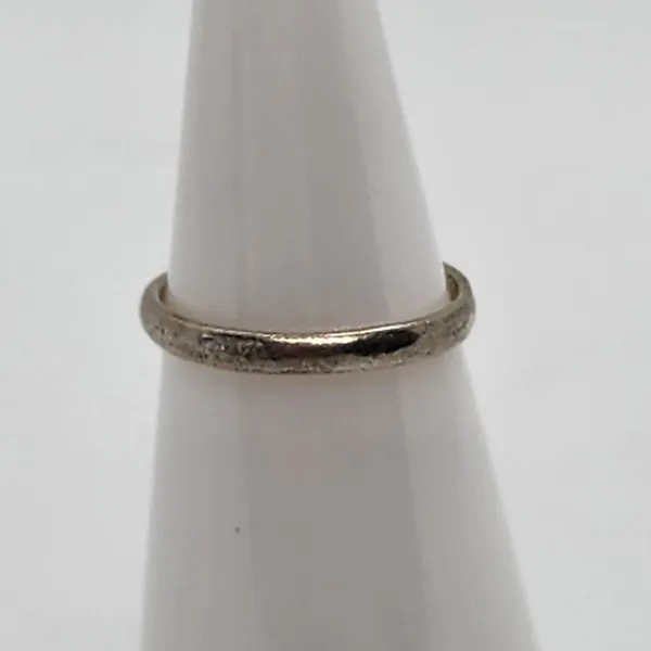 Sterling Silver Plain Band Ring (2) - Image 2