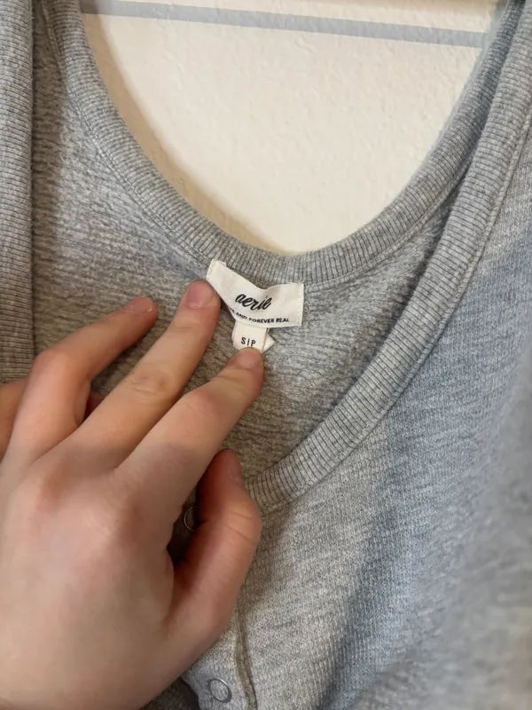 Grey Aerie Comfy Top Ribbed  - Image 3