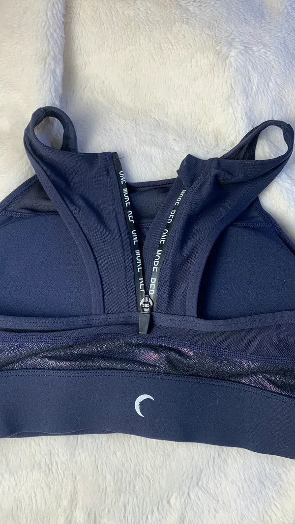 Sport Bra Blue Size M - Image 3