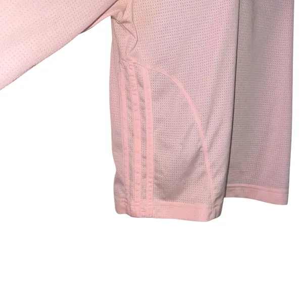 Adidas light pink long sleeve athletic top - Image 3
