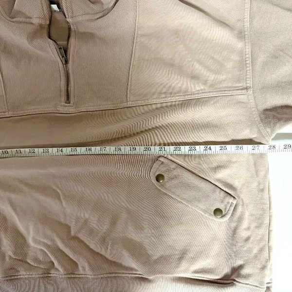 Aerie Luxe Motto Quarter Zip Pullover - Image 8