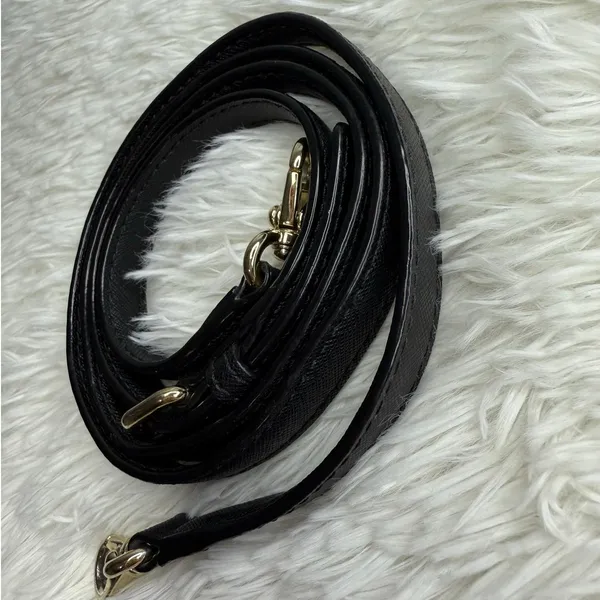 Black Gold Crossbody Replacement Strap - Image 2