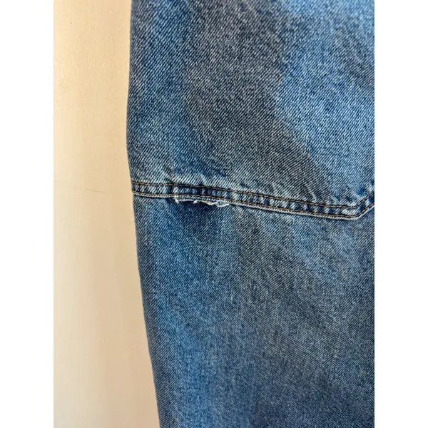 We‎ The Free Free People Major League Wide Leg Jeans Size 29 Boho slouchy baggy - Image 4