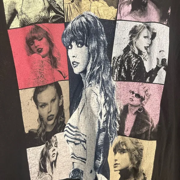 TAYLOR SWIFT Official Licensed THE ERAS TOUR Black T-Shirt Merchandise large - Image 3