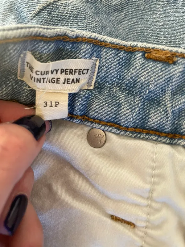 Madewell Curvy Perfect Vintage Jean Petite - Image 4