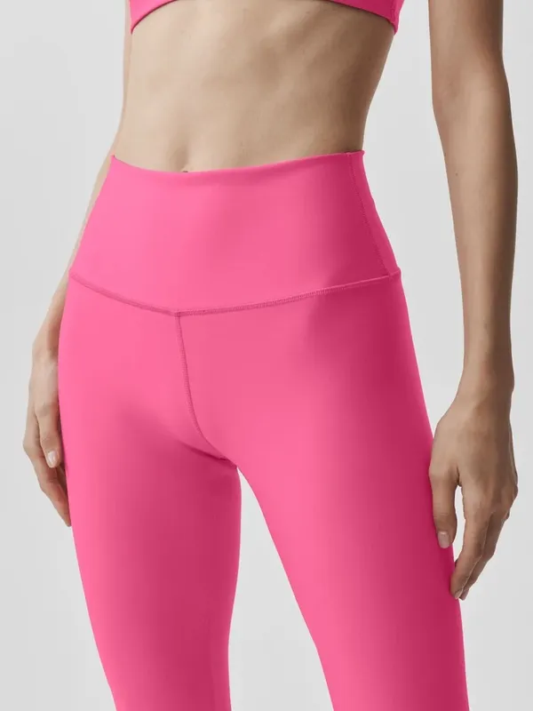 Alo Yoga Full High Waist Airlift legging pink activewear yoga Pilates training - Image 3