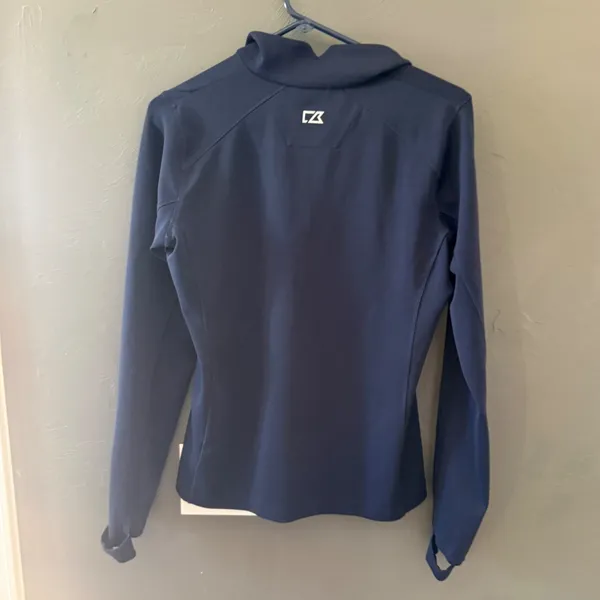 Cutter & Buck Womens Navy Corona Hard Seltzer Quarter Zip Pullover DryTec M Golf - Image 5