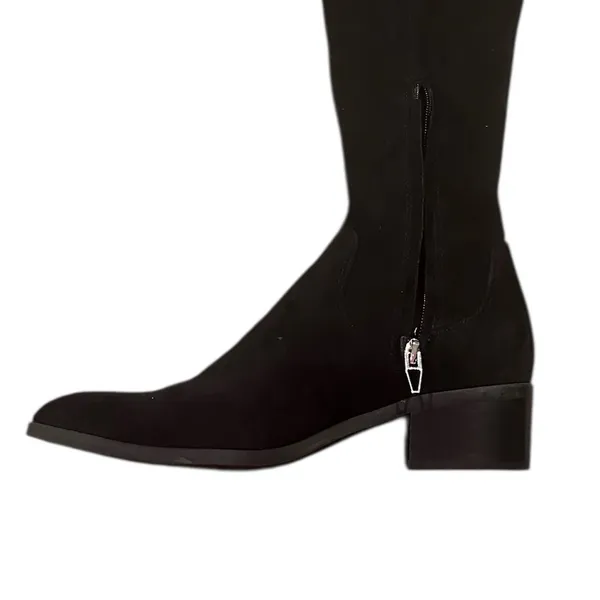 Dolce Vita microsuede black Over the knee thigh high minimalist luxe boots 8 - Image 4