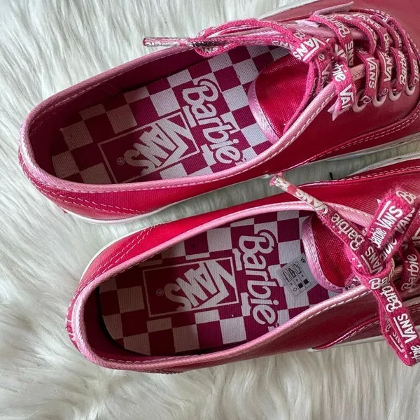 Vans X Barbie Stackform Sneaker Pink Women’s Size 9 - Image 9