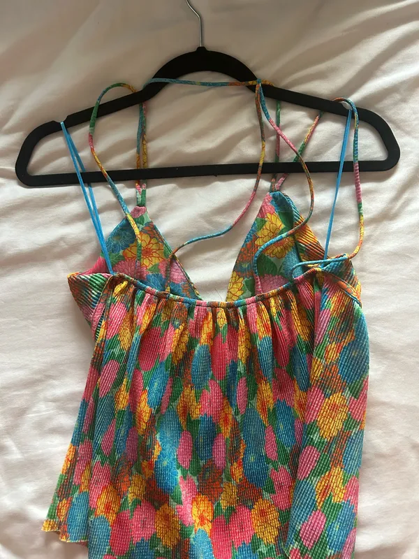 Zara Strappy Backless Top - Image 2