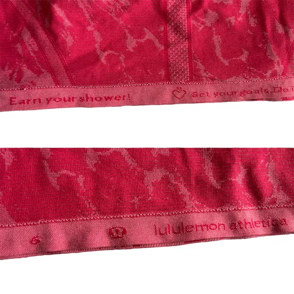 Lululemon Swiftly Tech Racerback Tank Heathered Bon Bon Sz 6 Pink Static Pattern - Image 8