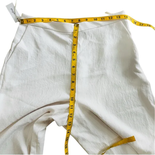 Aritzia Wilfred Lalemont pants culottes in light birch NEW - Image 11