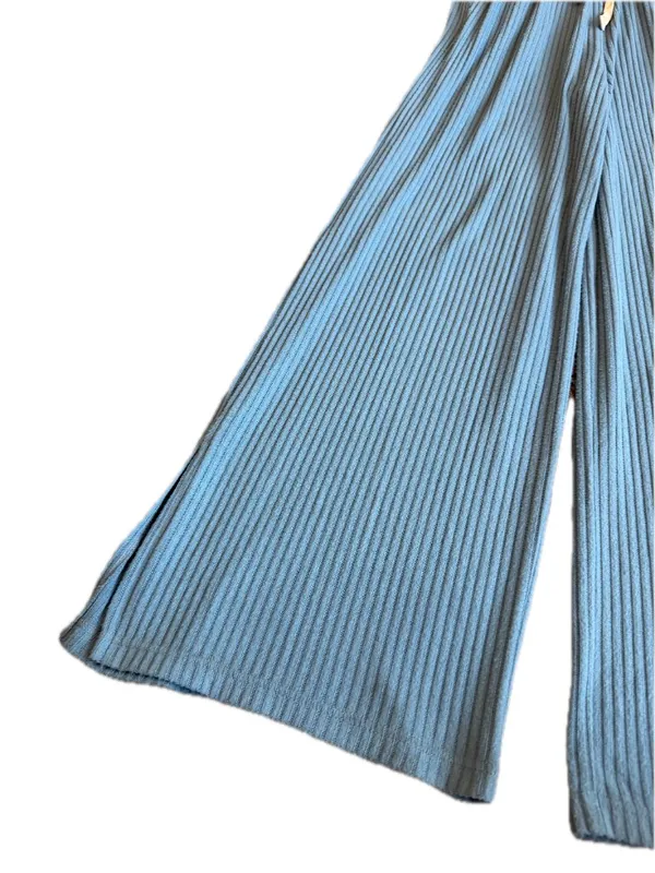 Spiritual Gangster Dusty Blue Ribbed Wide Leg Jumpsuit Racerback X-Small Women's - Image 5