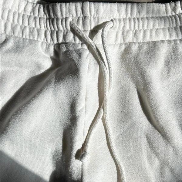 TNA Cream Track Pants White - Image 3