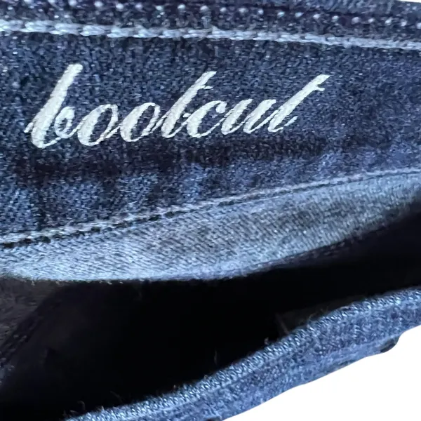 7 For All Mankind Bootcut Jeans Dark Wash Denim Indie Sleaze Size 28 - Image 5