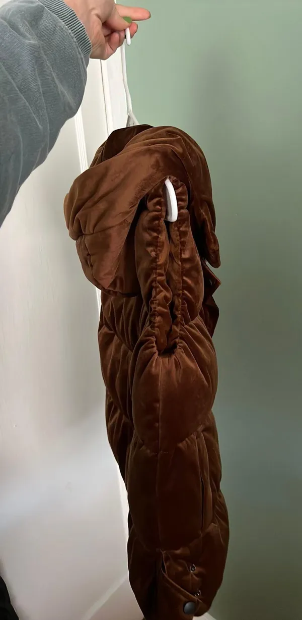 Velvet Brown Vest Size L - Image 2