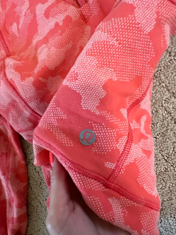 Lululemon Rulu Run Cropped Half-Zip - Image 2
