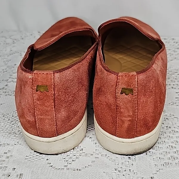 Birdies Swift leather burnt orange slip on loafer flats shoes sz 8 - Image 7