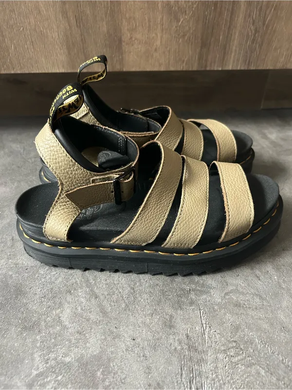 Dr. Martens Blaire Platform Shoe Gladiator Leather Sandals Women’s 8 - Image 3